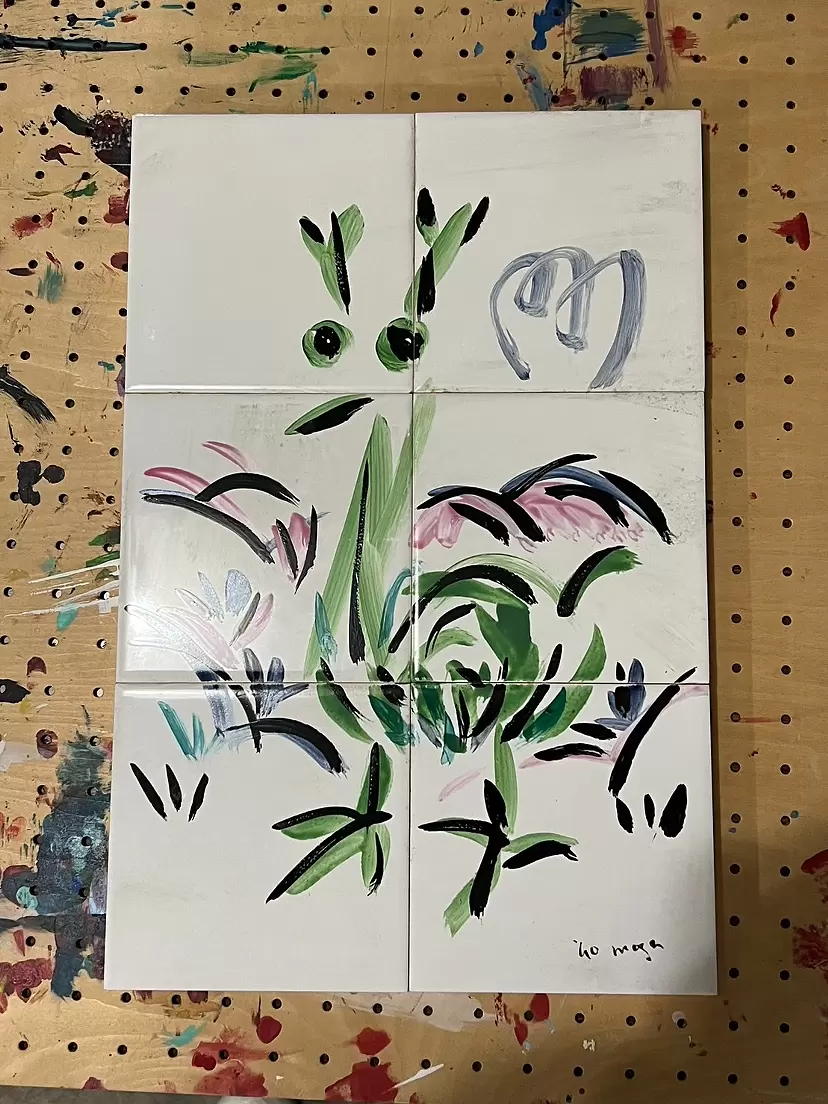 Tiles:The color by 遠山 正道 | Masamichi Toyama