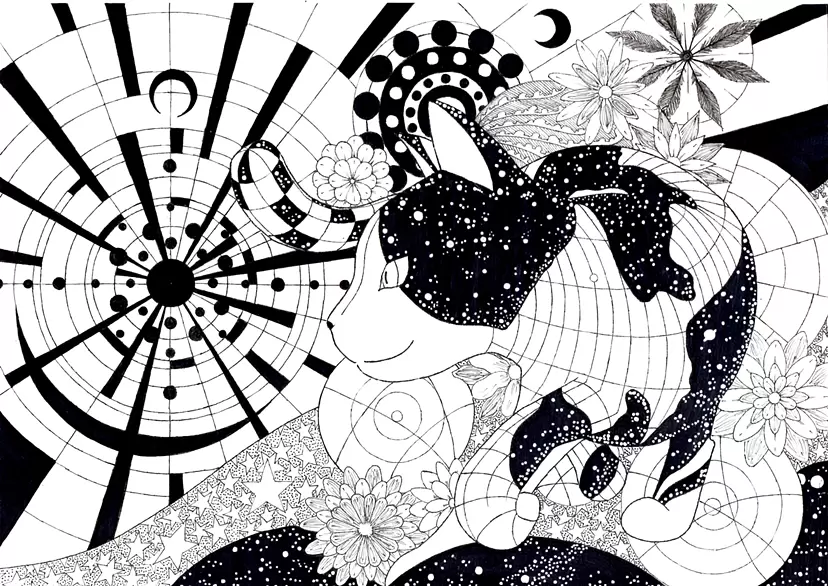 ネコと宇宙 by Tano yasuhisa