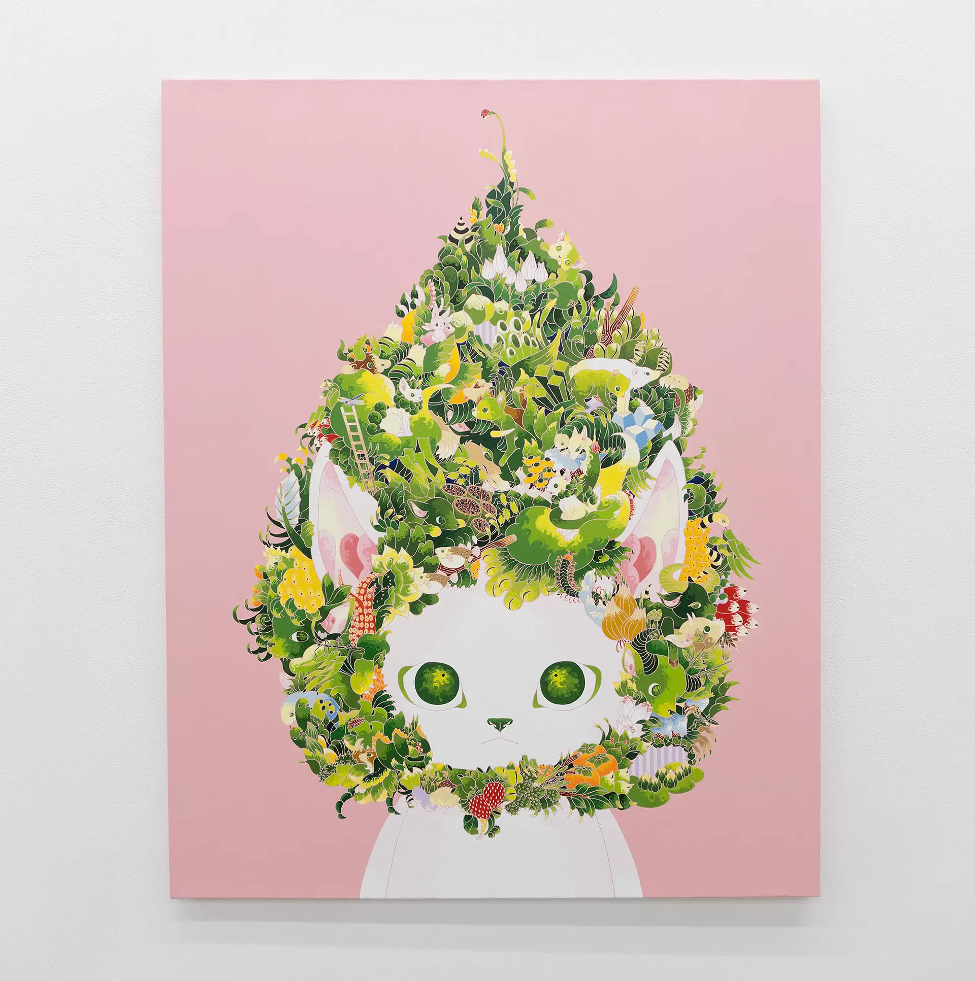 A tree (Pink)