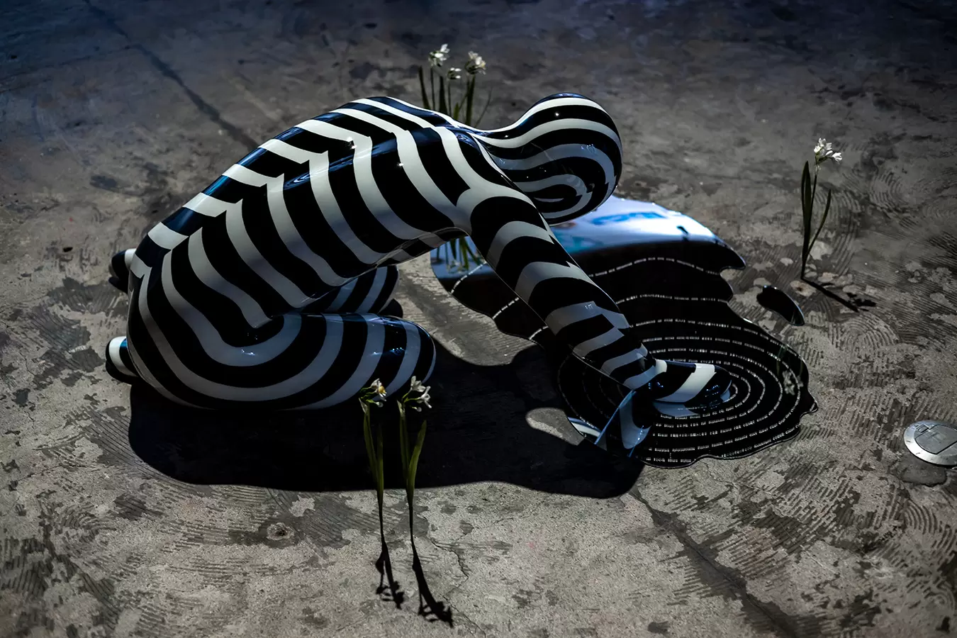 Narcissus Stares into the Water #01 by 松山しげき | 現代アートの