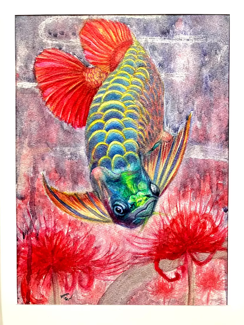 専用　手描きイラスト《Don't cry》絵画　オリジナル　水彩画 Line drawing / drawing Artworks | Online art store for