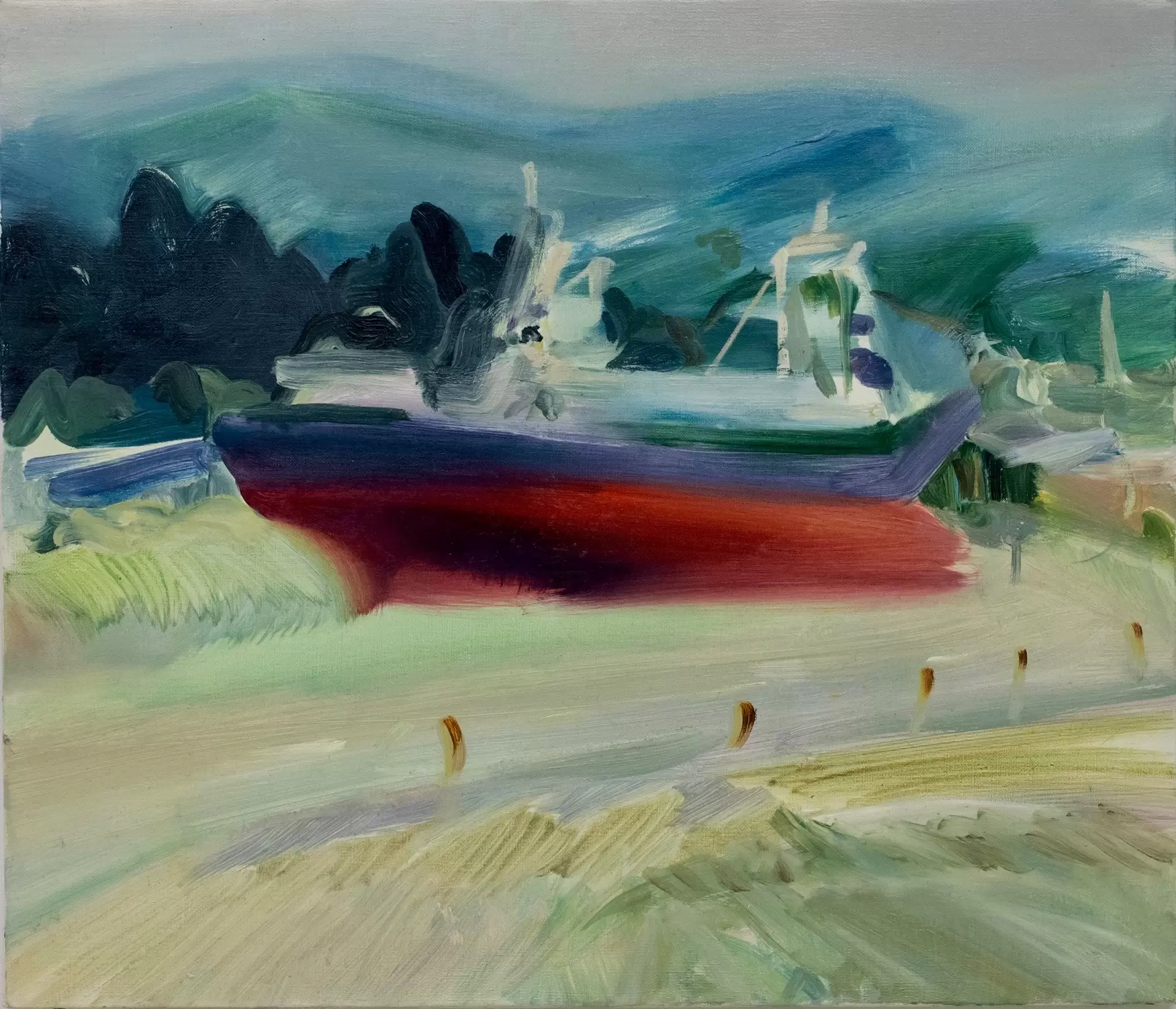 boats in the wood