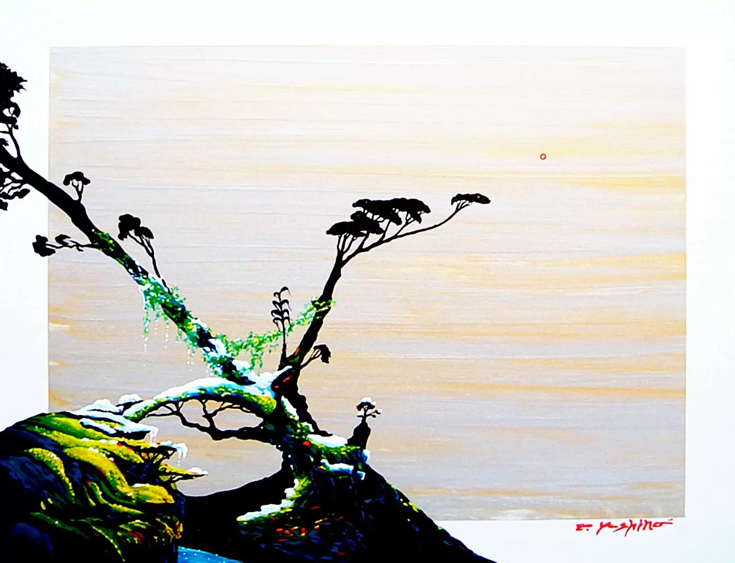 絵画 アートポスター テイムソン作 スカイライン シカゴ smile again