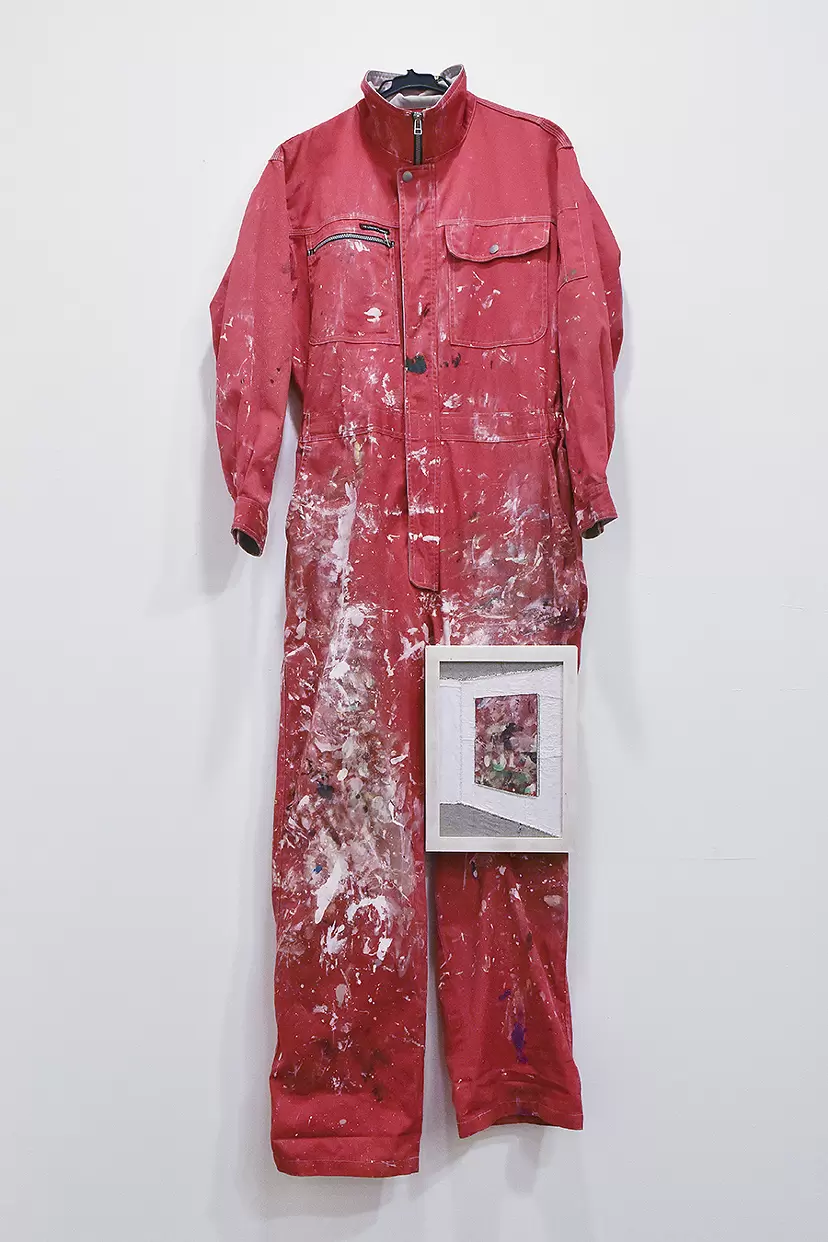 PLUS_curator K's red coverall by 久村 卓