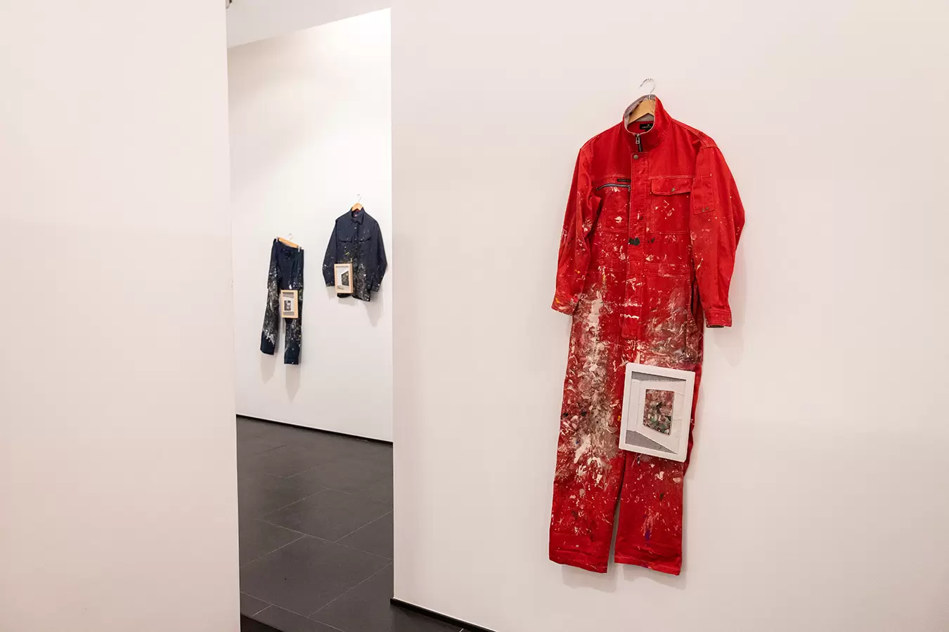 PLUS_curator K's red coverall by 久村卓 | ArtSticker