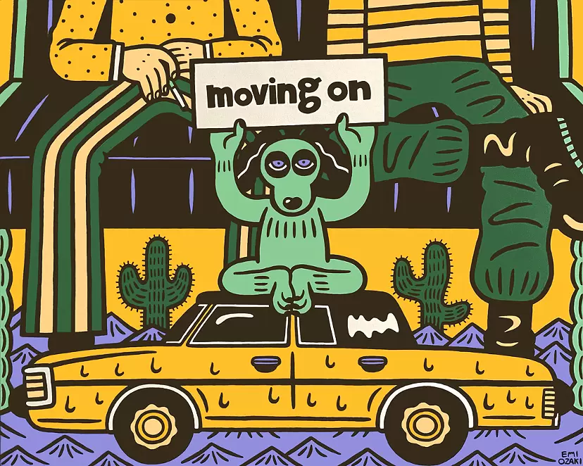 moving on by オザキエミ