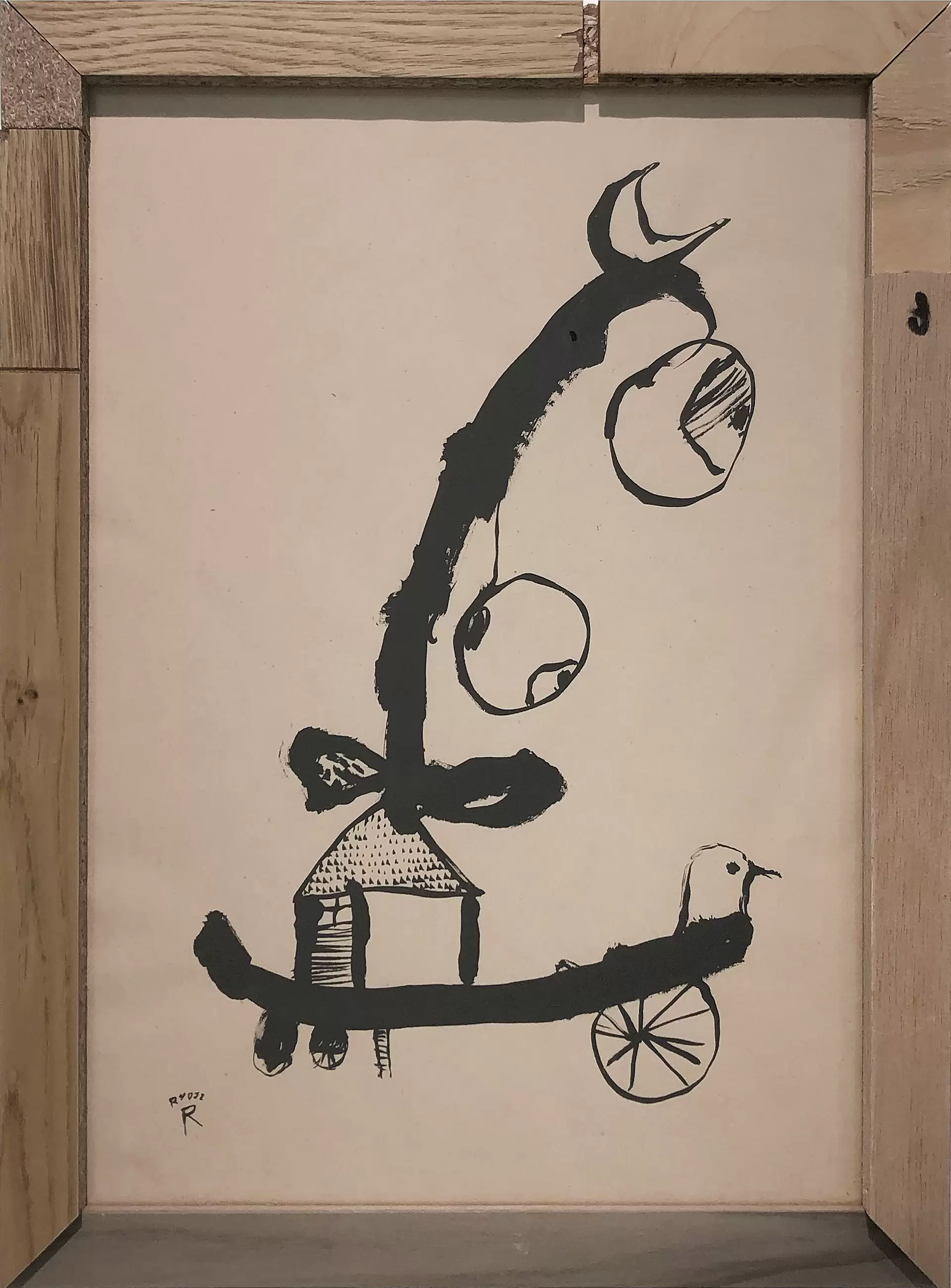 new born - drawings #28 - 月の耳