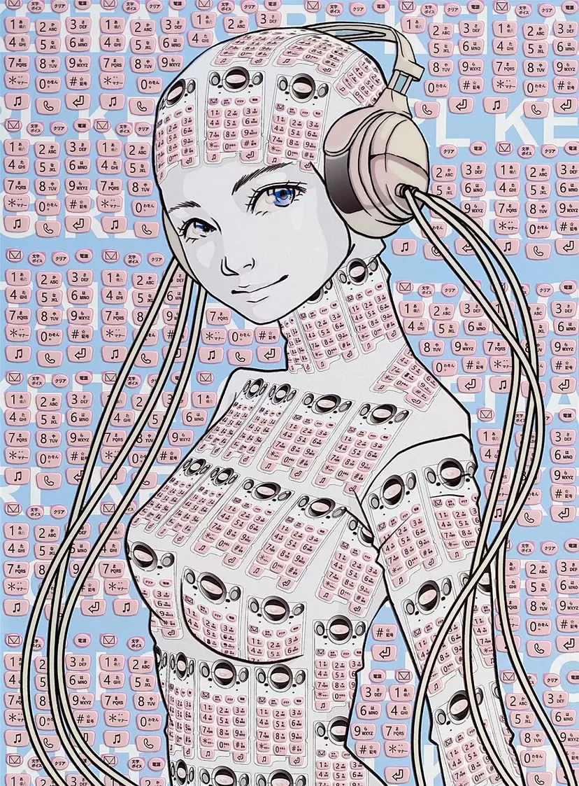 KEITAI GIRL SAGA1 by Noriko Yamaguchi