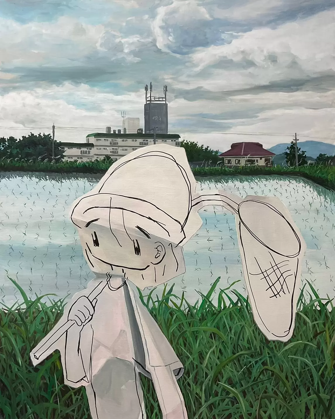 田んぼ by 德永葵 | 現代アートの販売・通販 | ArtSticker
