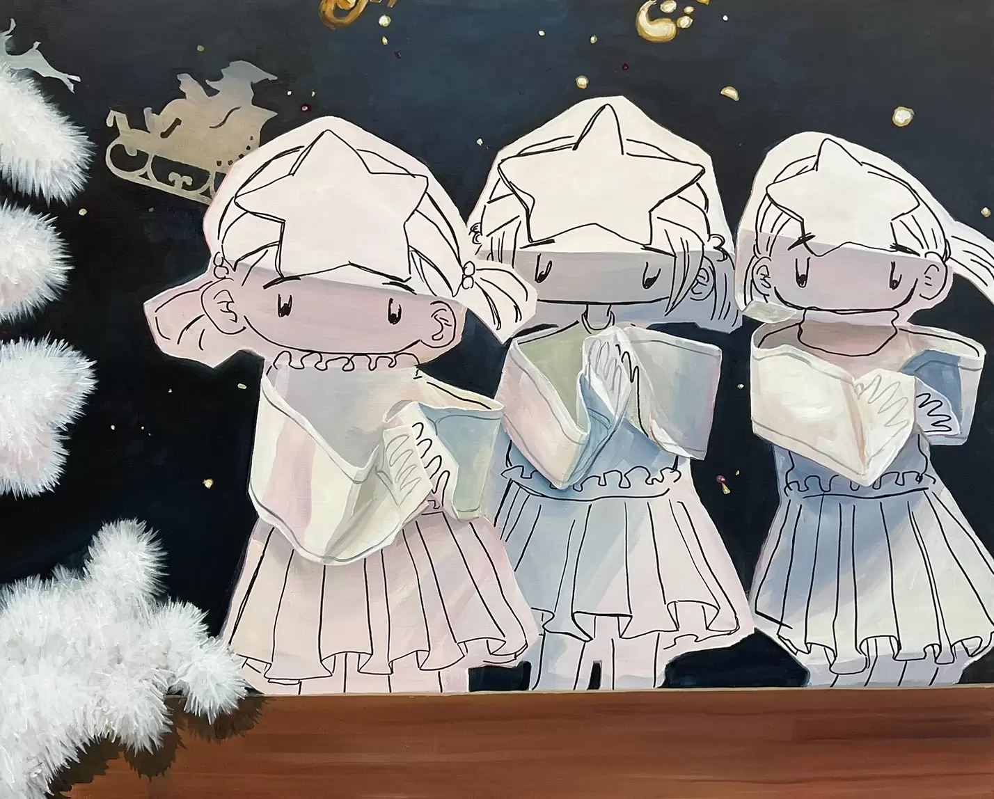 お遊戯会 by 德永葵 | 現代アートの販売・通販 | ArtSticker