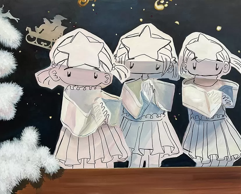 お遊戯会 by 德永葵 | 現代アートの販売・通販 | ArtSticker