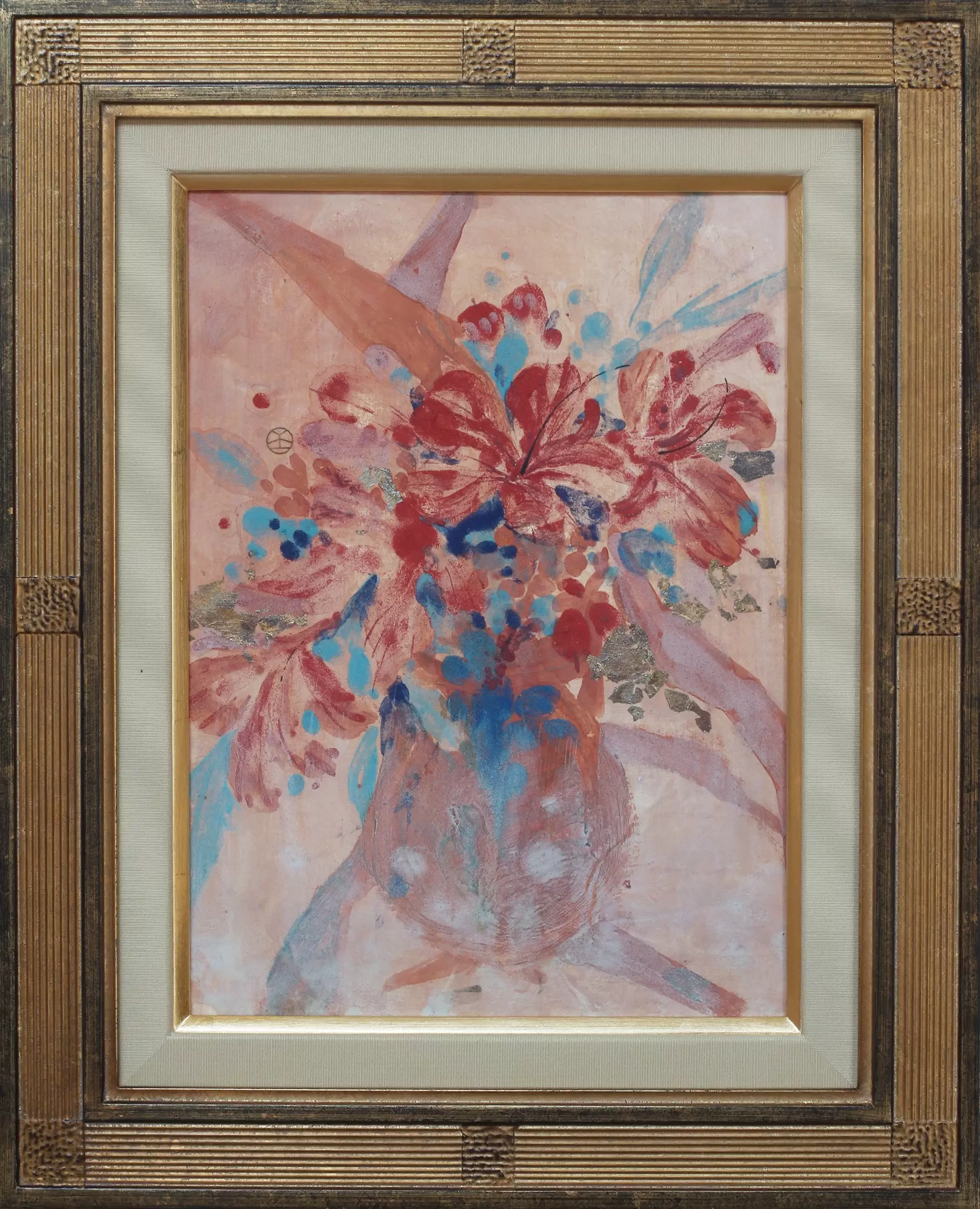 公募展入選作家による直筆現代アート作品　阿蘇山No.7 公募展入選作家による直筆現代アート作品 阿蘇山No.7 公募展入選