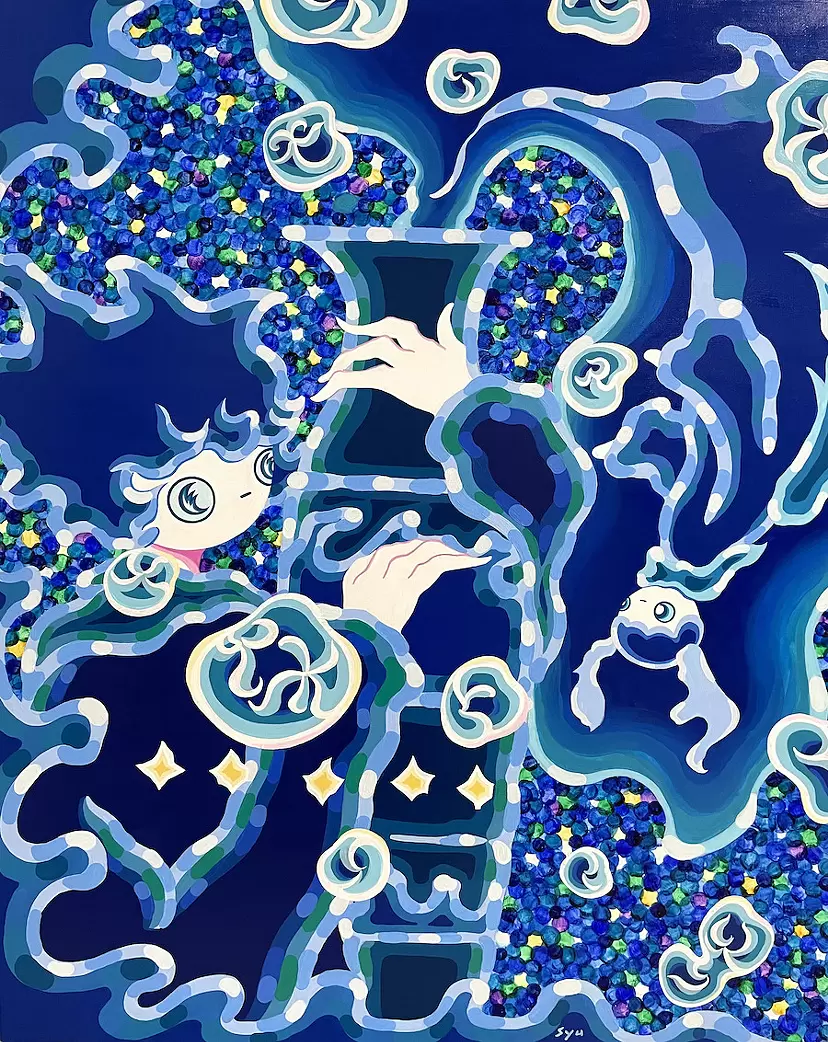 【再度値下げしました】シュウさん絵画 予約販売：2025年12月中 お届け予定】<公式限定初回予約特典付き