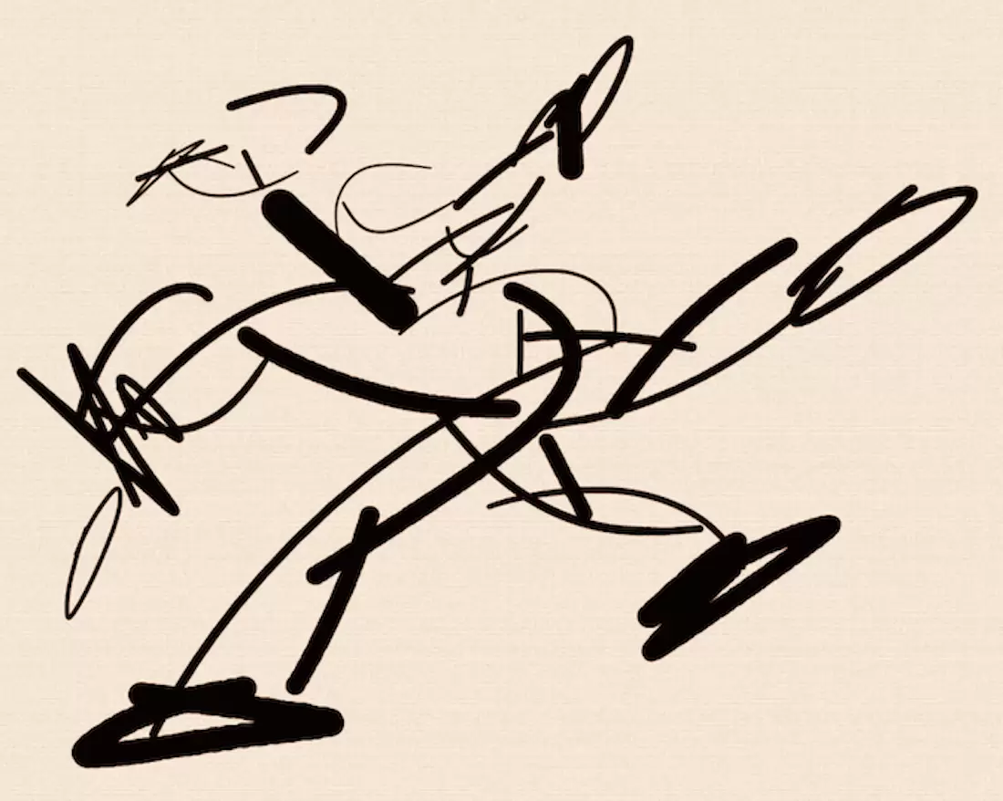 running woman