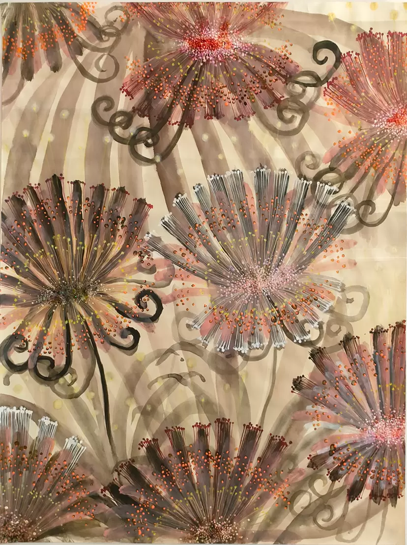Voltige alentour de ton cou, comme un papillon fou by Camille Fischer