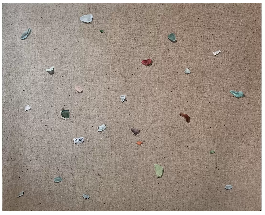 beach glass