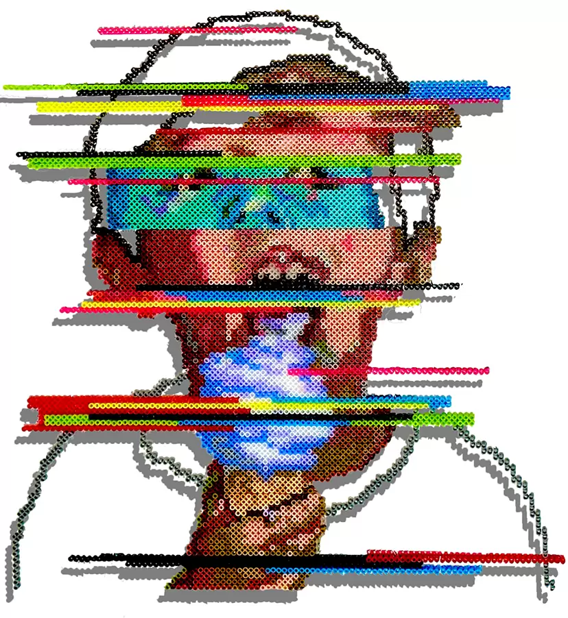 アクリル画 無題 46 18／40展 produced by ArtSticker | ArtSticker