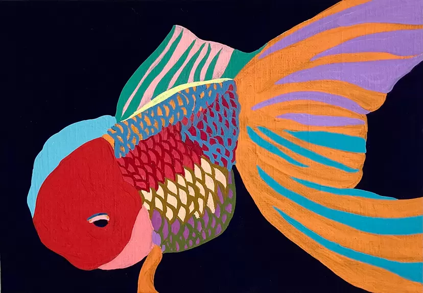 記憶の中の金魚 by 米澤さとみ
