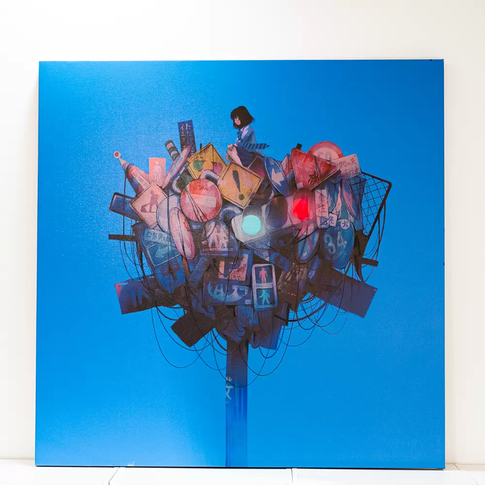 初売り初売り 公募展入選作家による現代アート作品 Vortex No.1