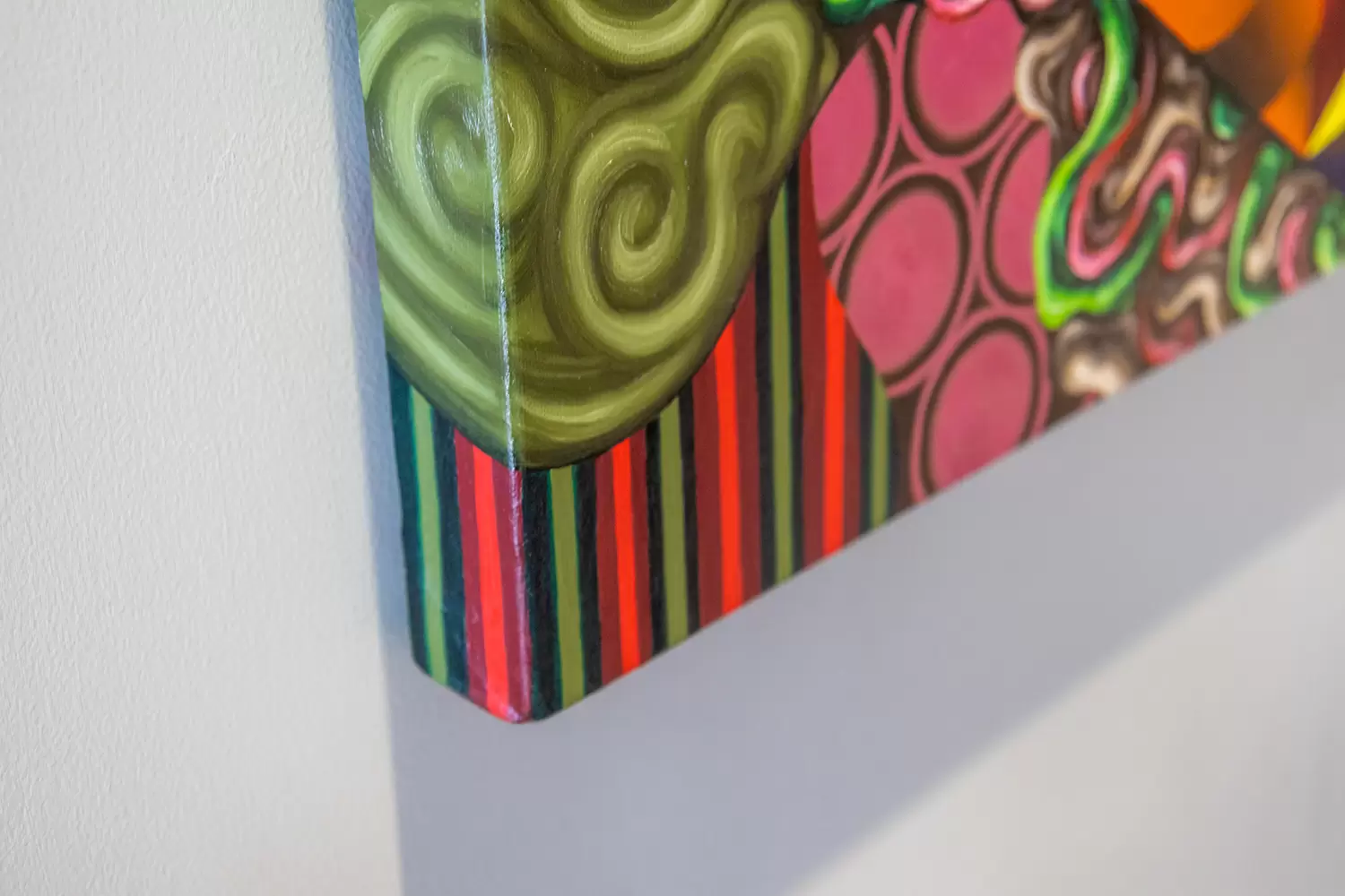 ★画家　鈴木哲也★合板(467×430mm)アクリル原画1点物★送料無料#125 ☆画家 鈴木哲也☆合板(467×430mm)アクリル原画1点物☆送料