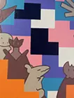heart/orange (brown & fawn ver)