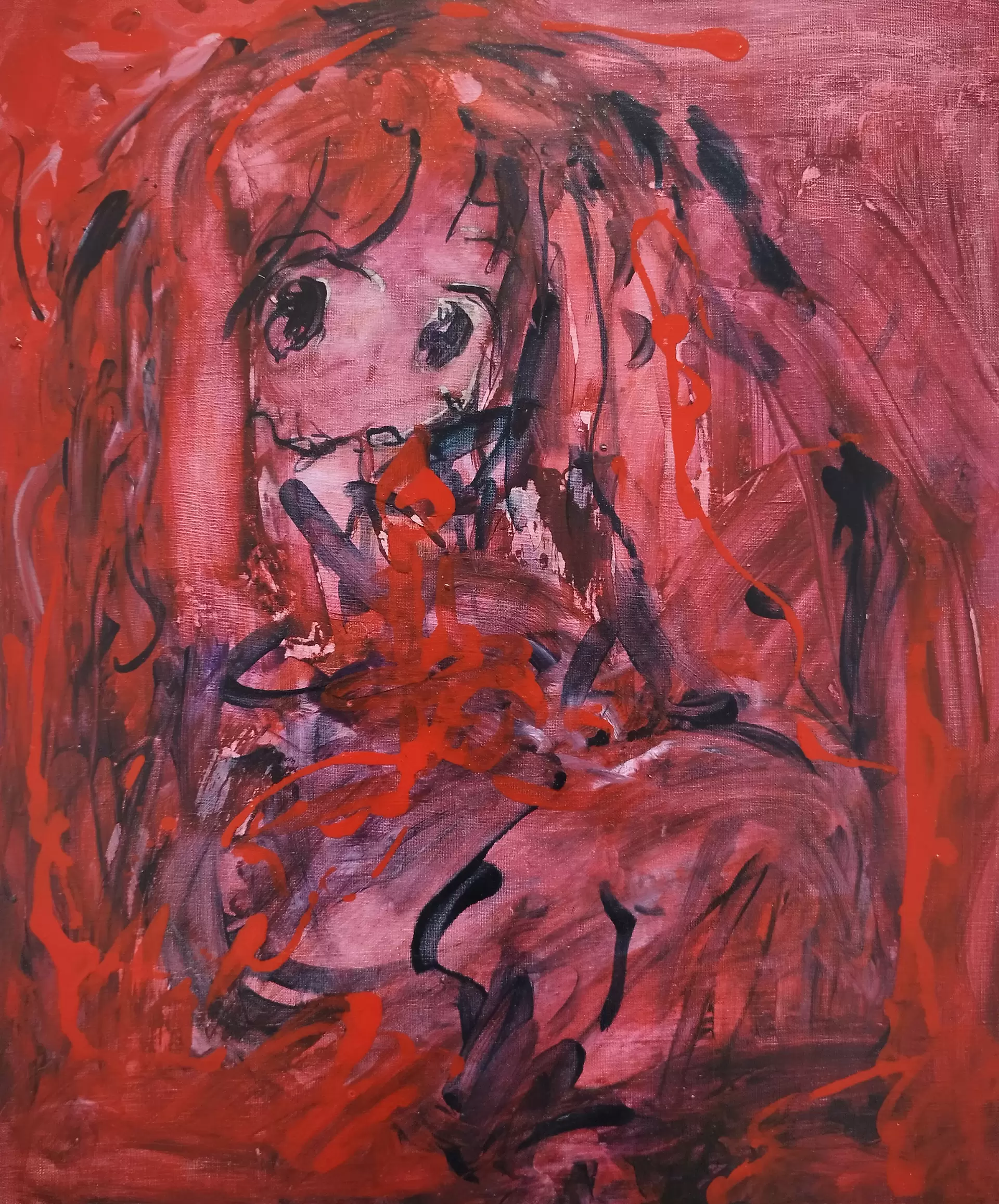 Character painting by 中風 森滋 | 現代アートの販売・通販 | ArtSticker