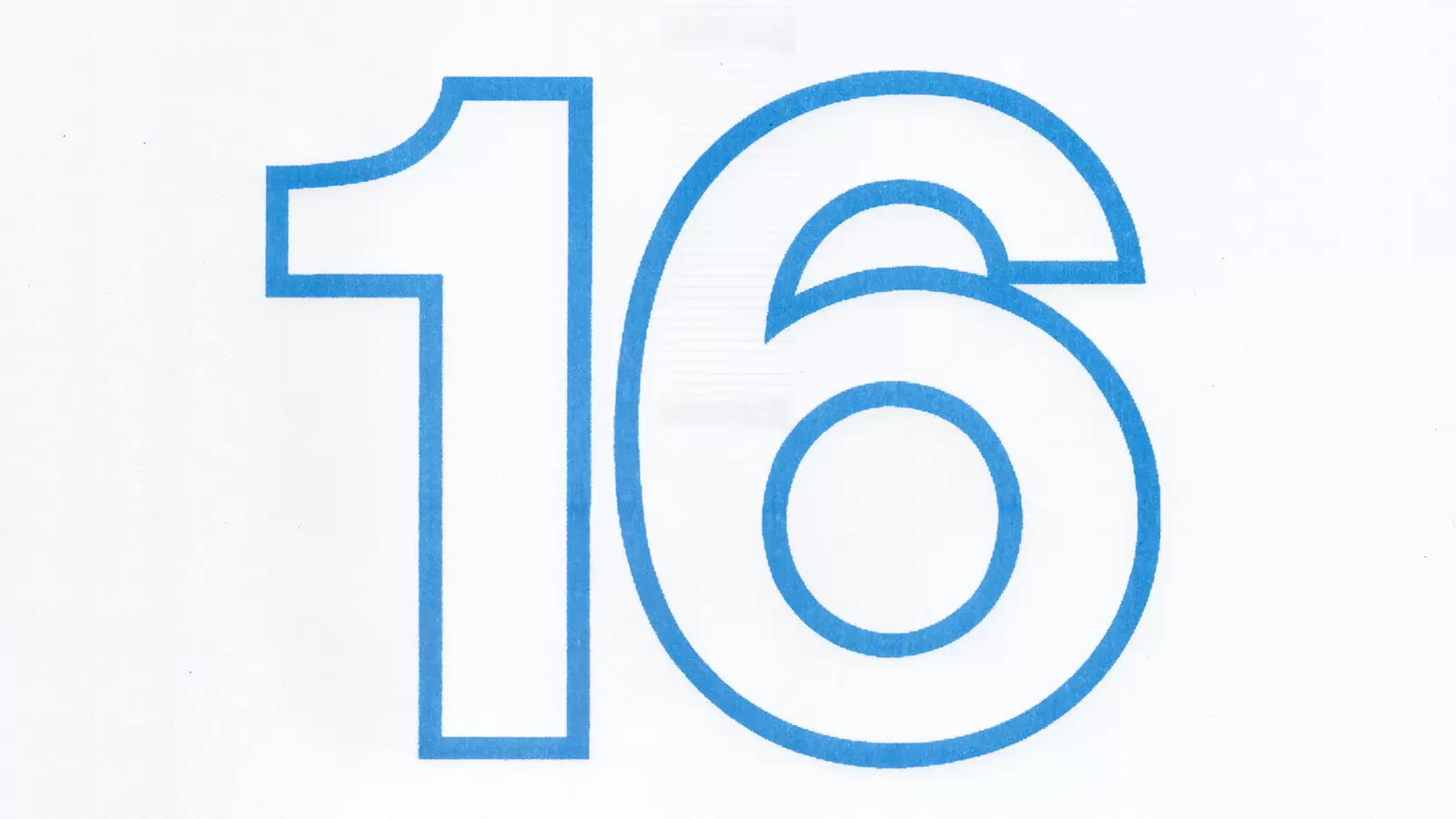 【EN-056】16(Sixteen)