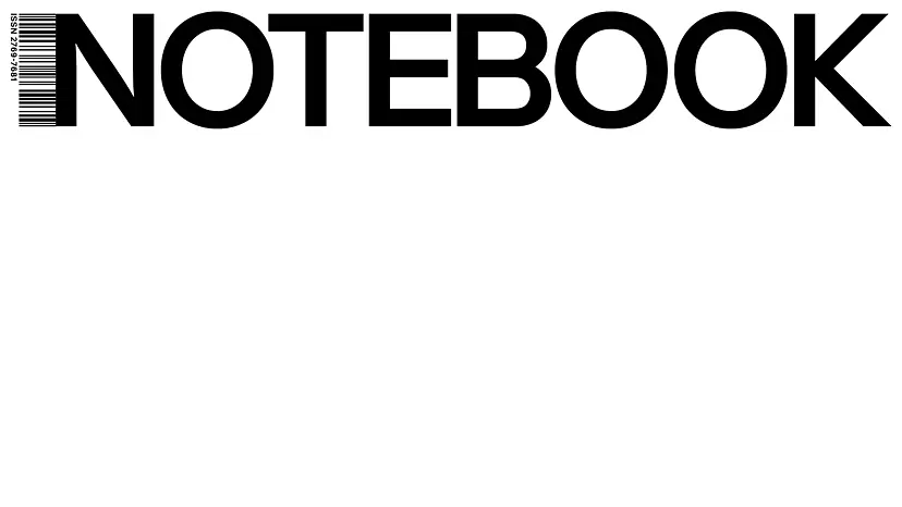 【EN-061】NOTEBOOK by TOKYO ART BOOK FAIR
