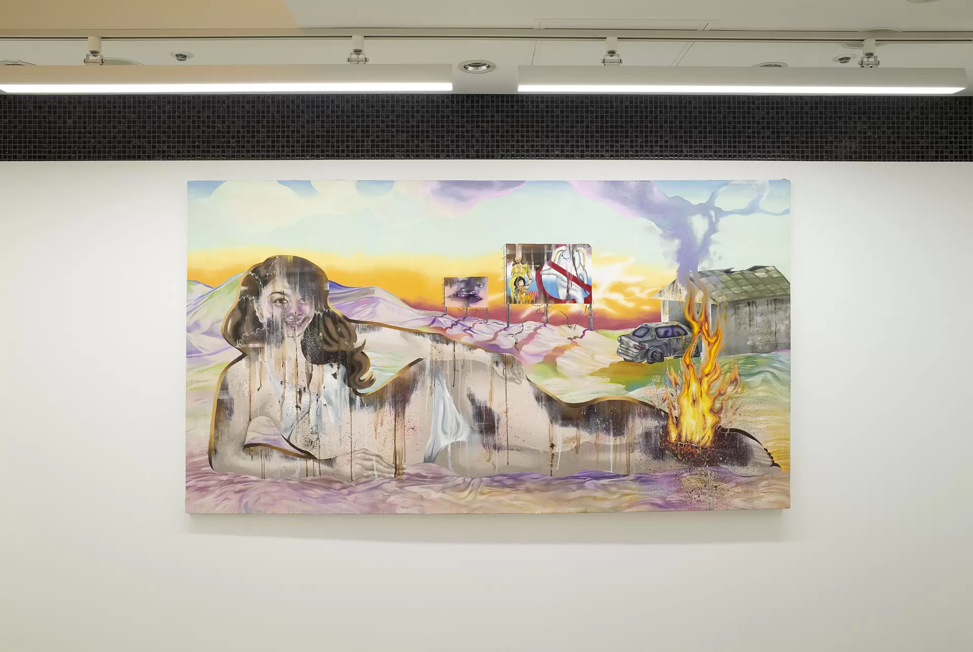 burning paradise II by グンジ | 現代アートの販売・通販 | ArtSticker