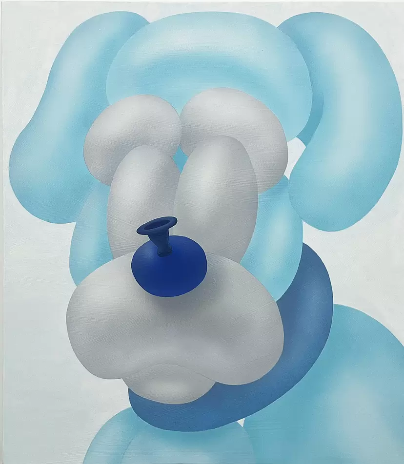 A schnauzer（blue） by FRAGILE