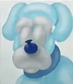 A schnauzer（blue）