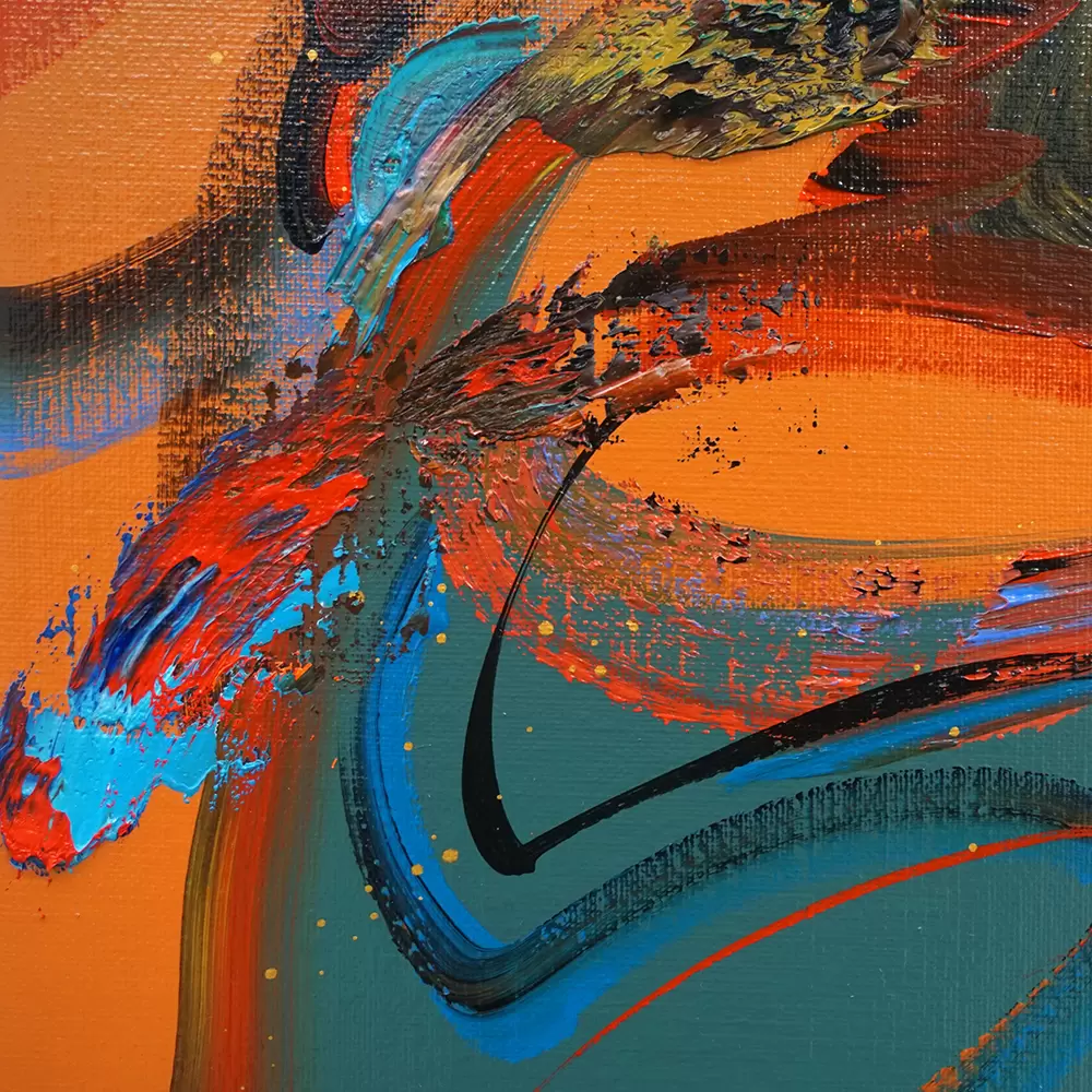 少年の日」 油彩画 Hiro art