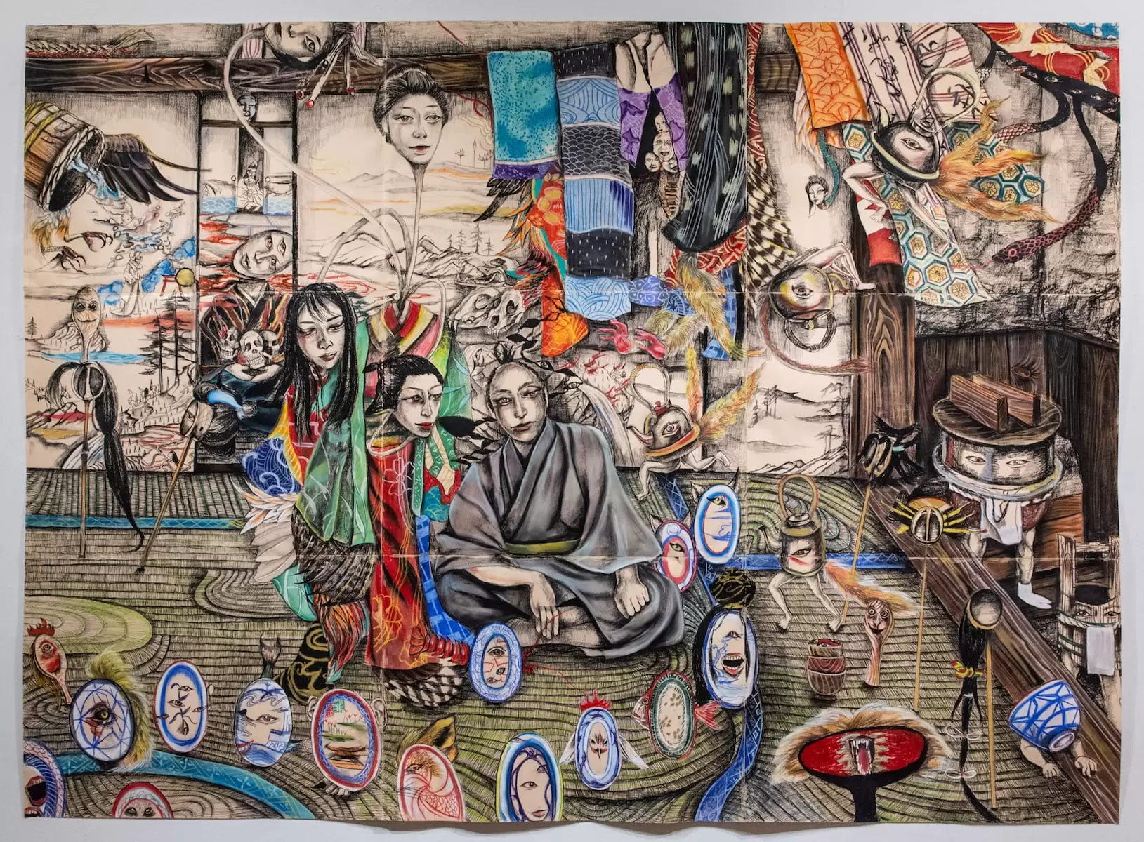 西山物語 －魍魎の宴－ by 谷原菜摘子 | 現代アートの販売・通販