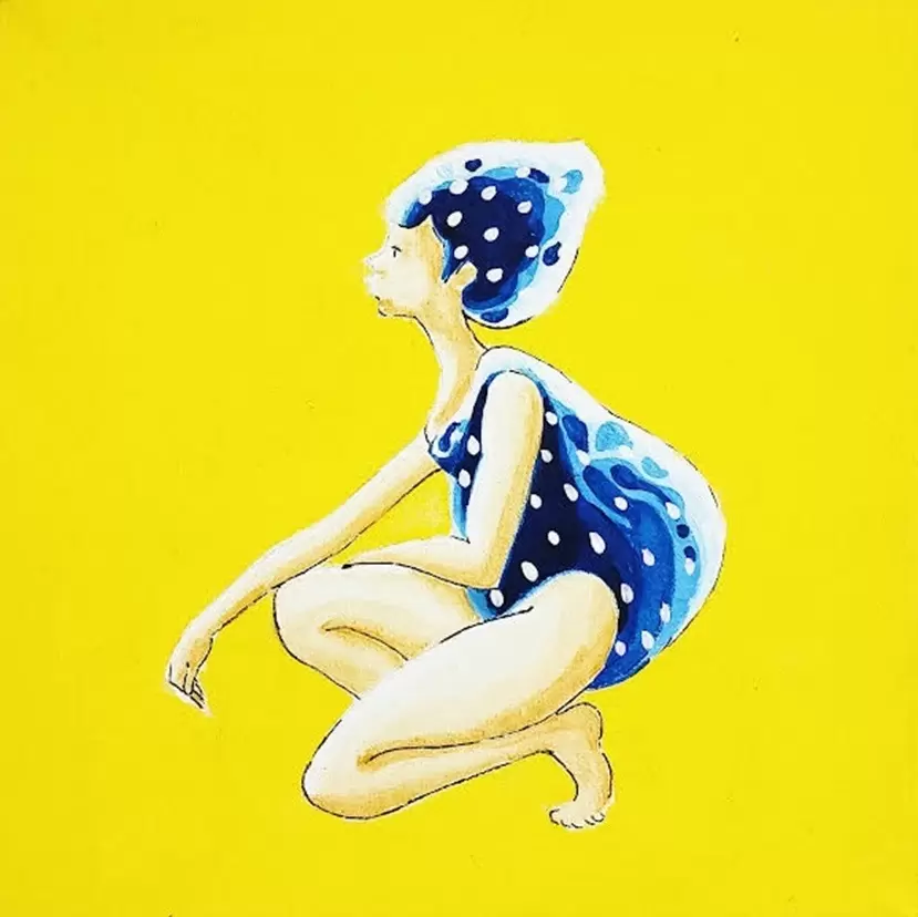 藍 ai by Tano yasuhisa | 現代アートの販売・通販 | ArtSticker