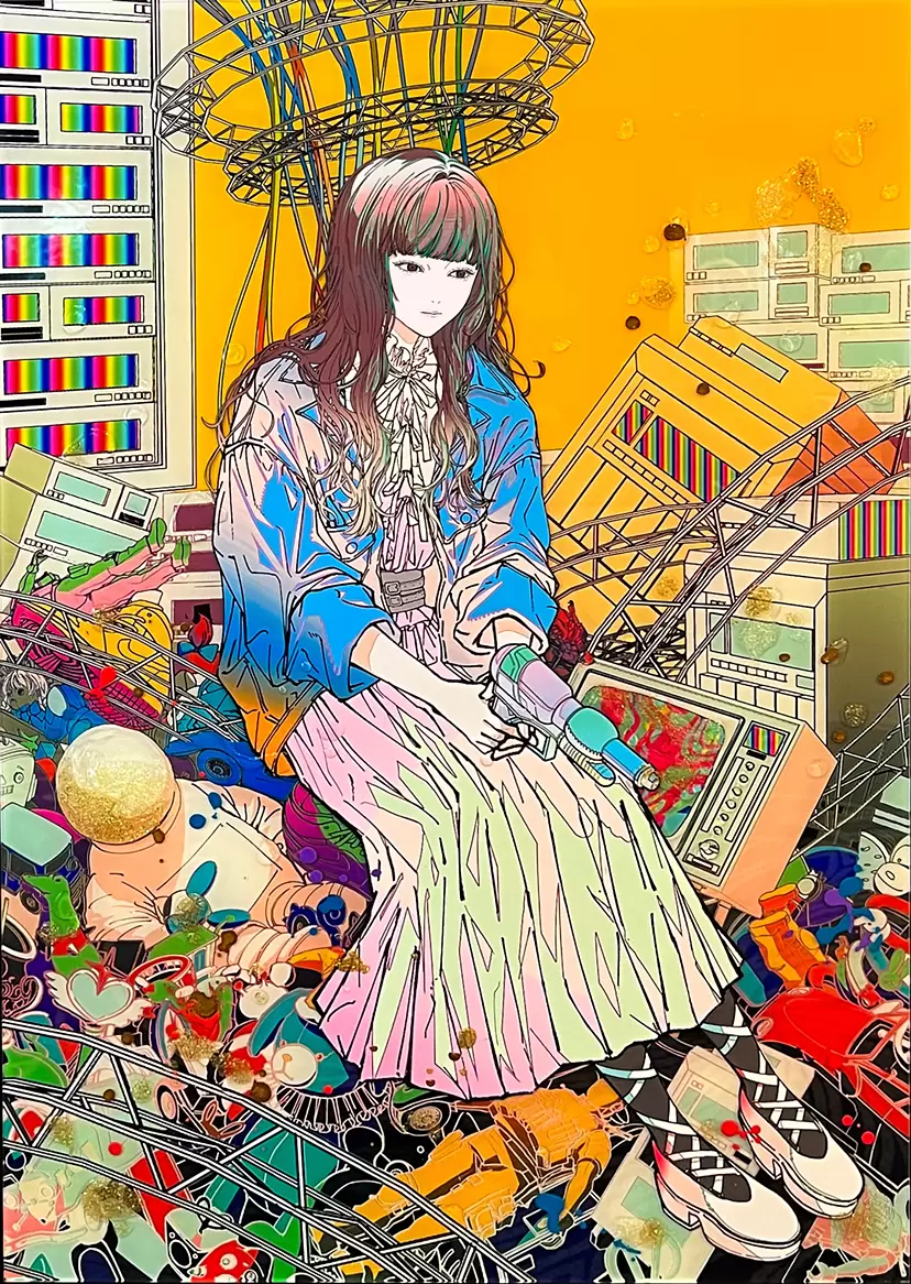 Wait in the "empty" unreality by 廣瀨祥子