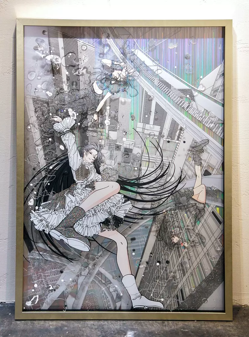 ディグロ 想吾 Lost in the Ethereal Void:floating in zero gravity by 廣瀬