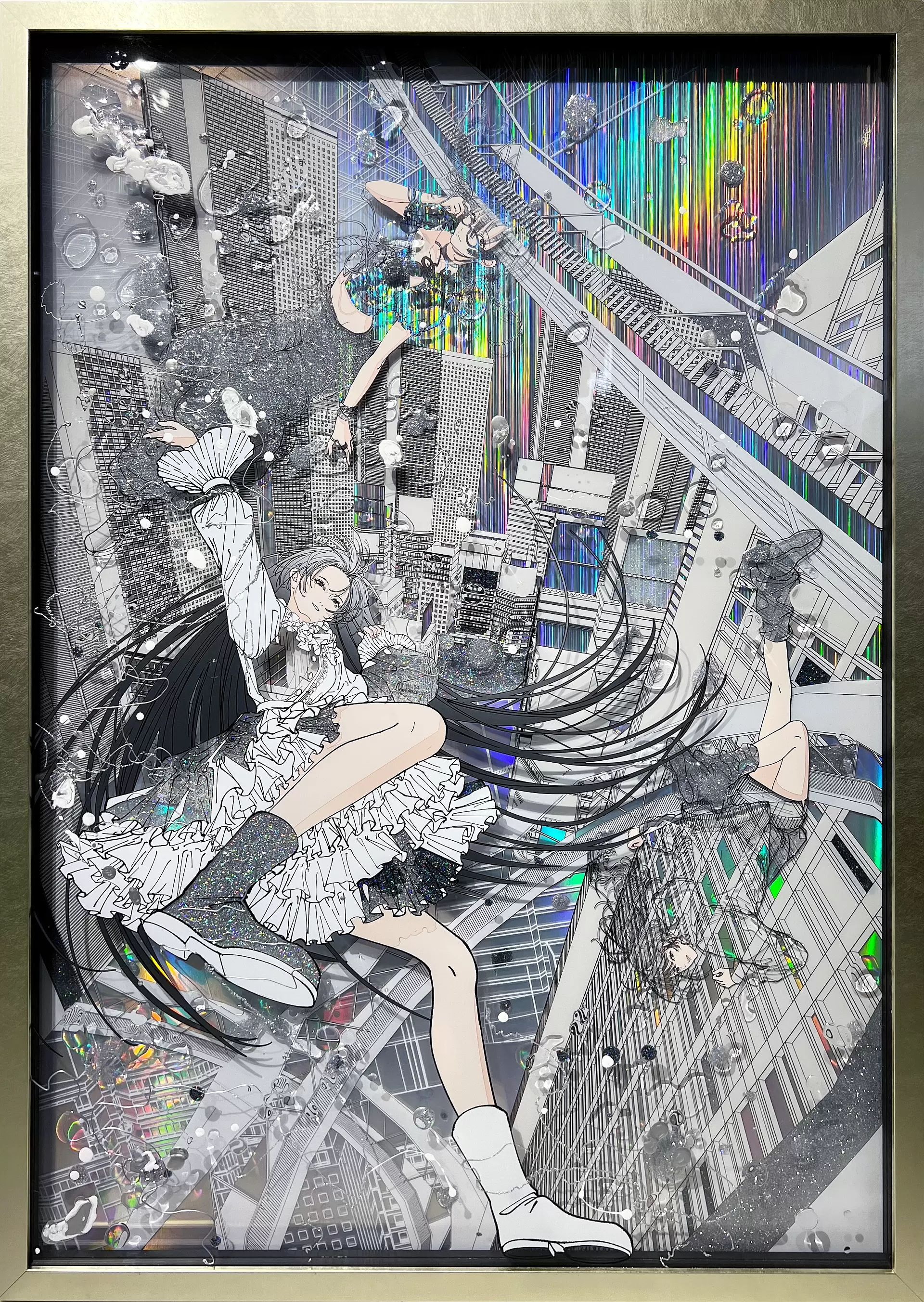 現代アートの販売・通販　廣瀬祥子　the　by　Ethereal　gravity　zero　Void：floating　in　in　Lost　ArtSticker