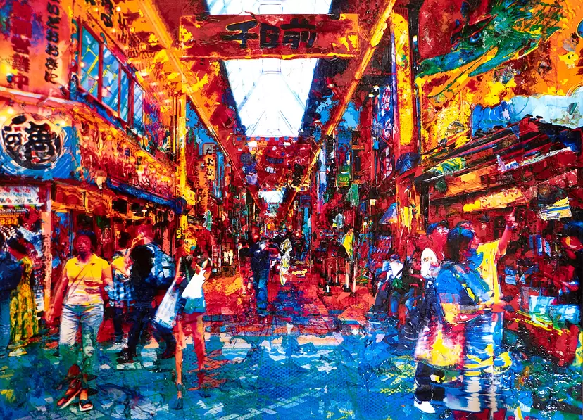 #osaka #sennichimae by 栗原莞爾
