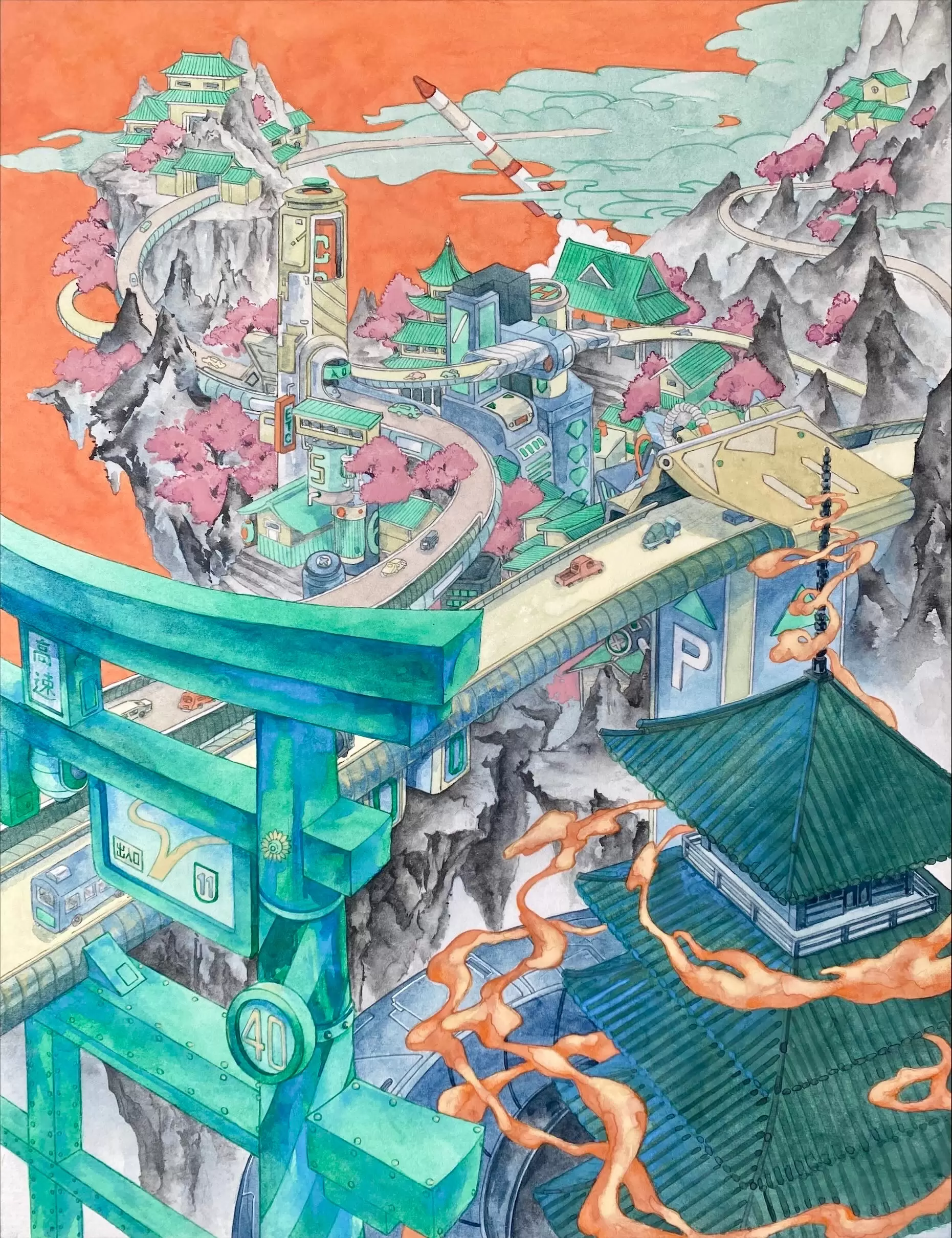 新天街絵図