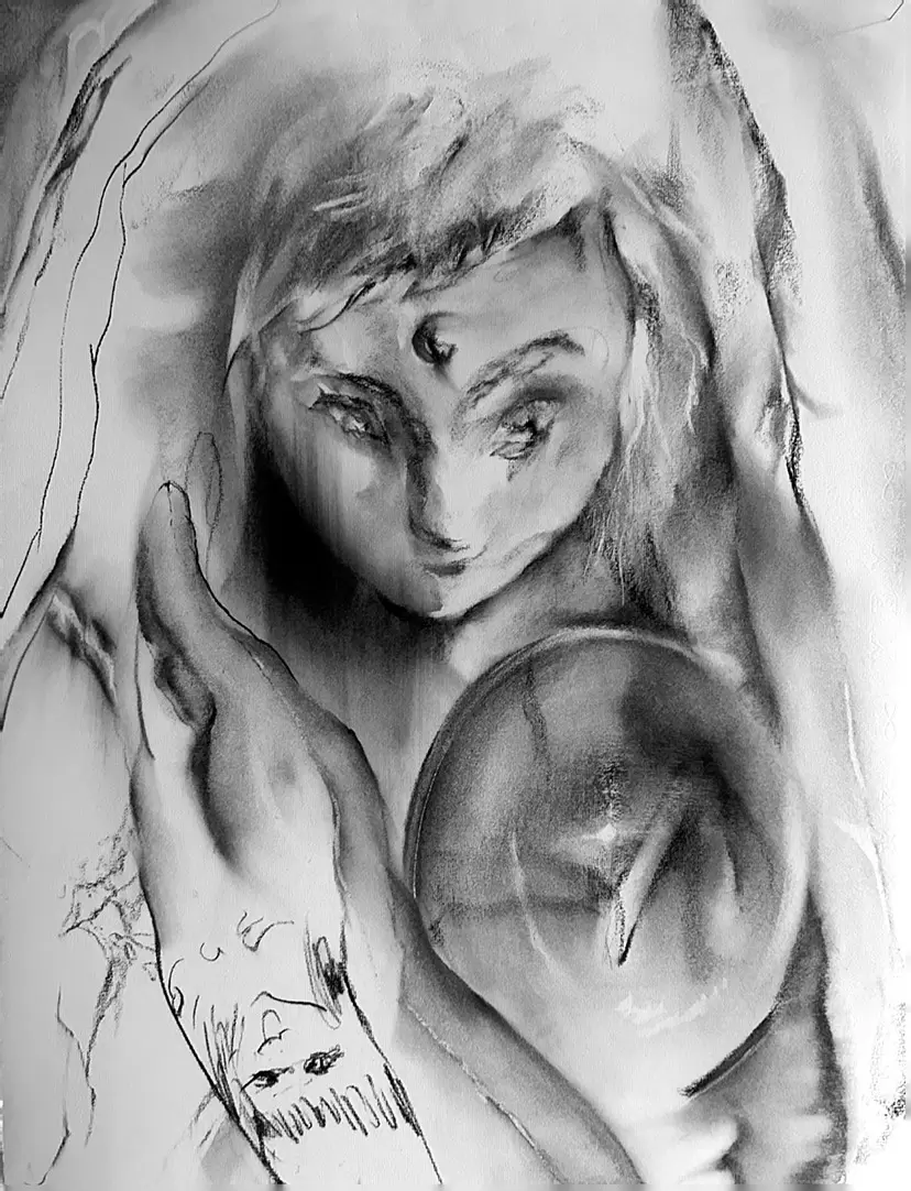 doll drawing Ⅵ by 松浦 美桜香