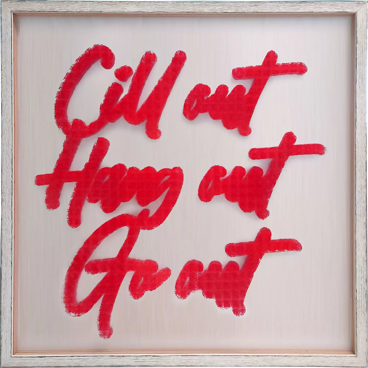 Chill Out , Go Out , Hang Out 02 by Natsuyo Takahashi | 現代アート