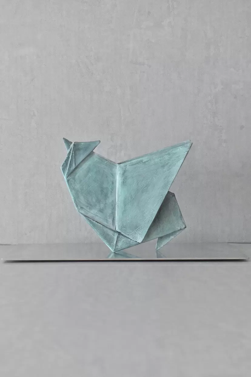 origami -鶏- by 白谷琢磨