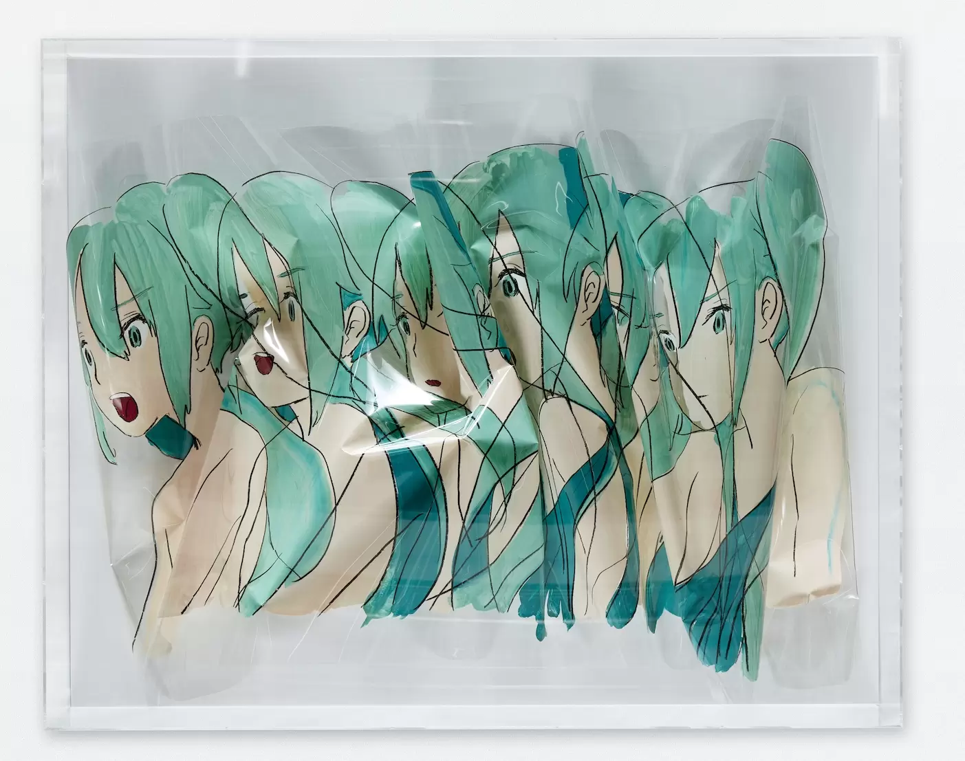 Scene:00024 歌う彼女 Ⅰ by 内田ユイ | 現代アートの販売・通販