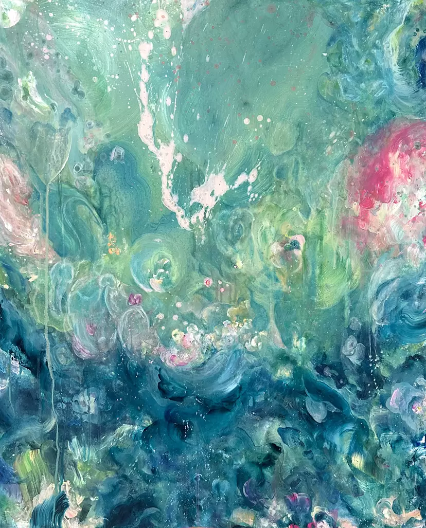 Flow of the soul by 瞳孔