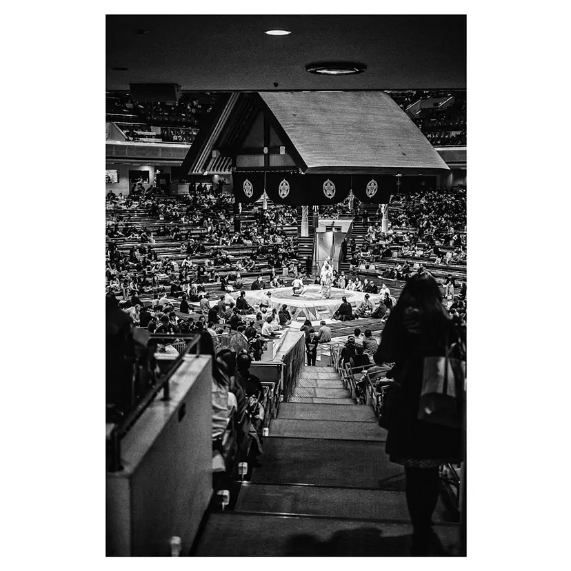 Sumo, Tokyo, 2017 by Masanaga Miyazato