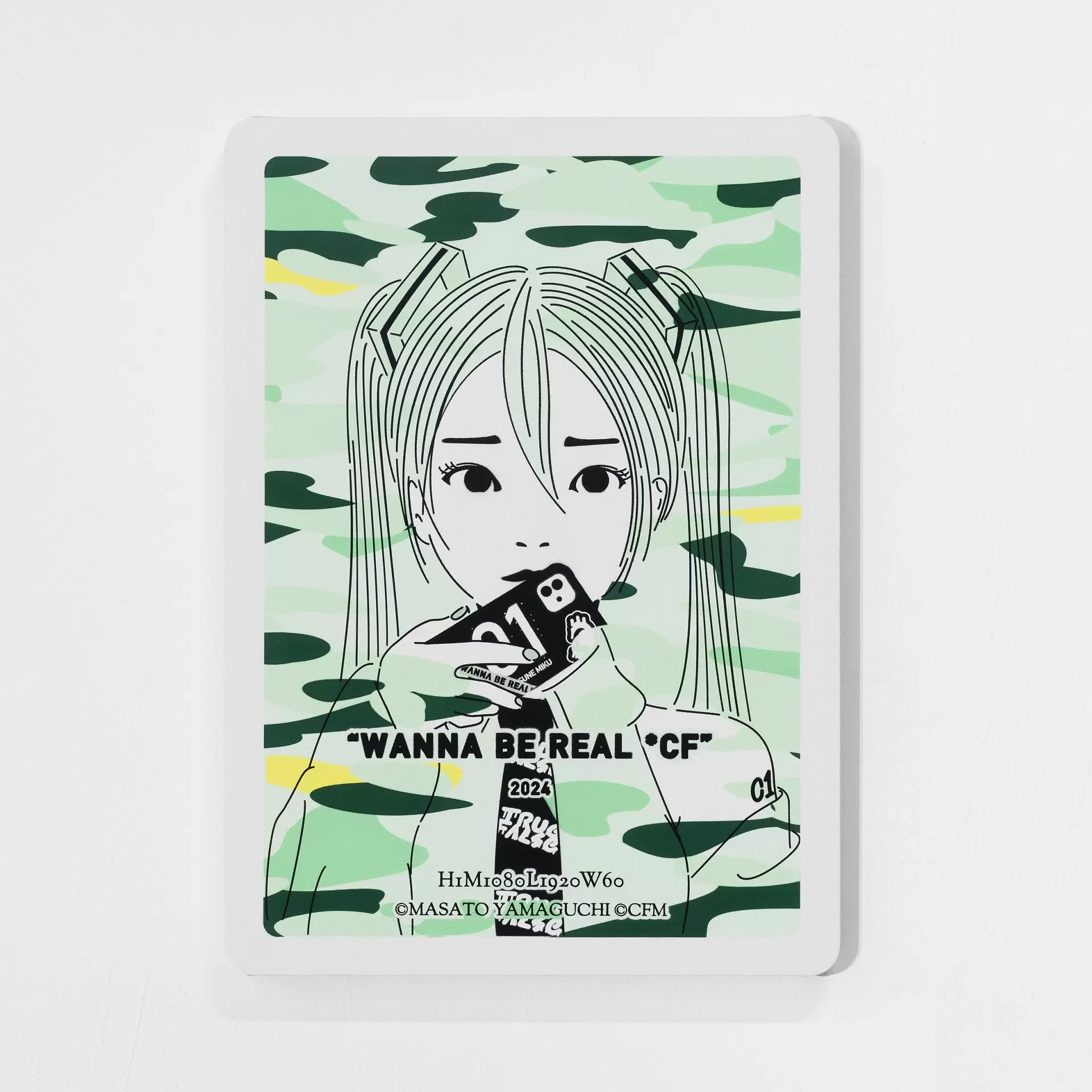 山口真人 FRM37 EDITION WANNA BE REAL*CF*TC ED1/1 by 山口 真人