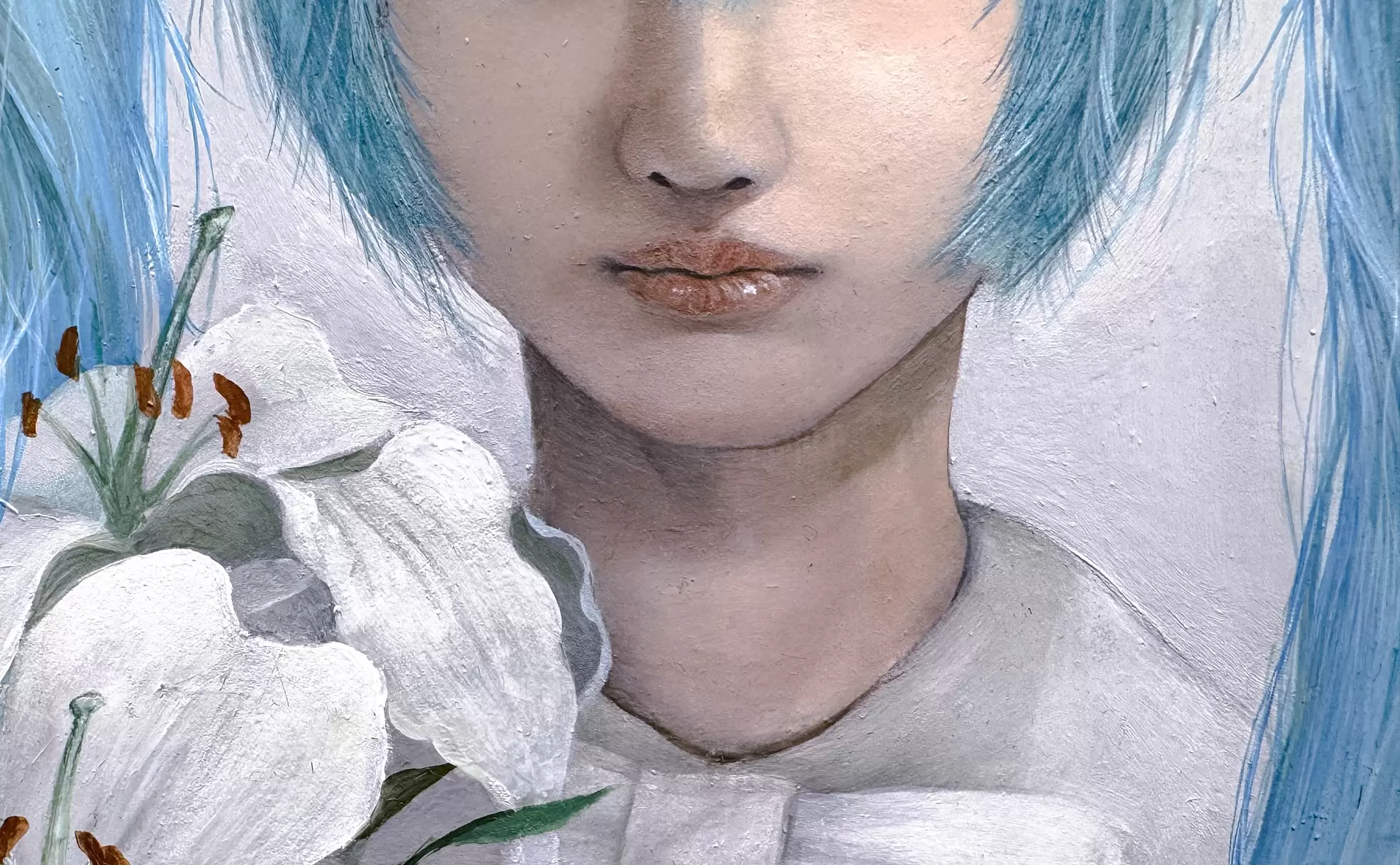 花菖蒲の画 美品 橋作 大特価セール 凄く惹かれます いい絵