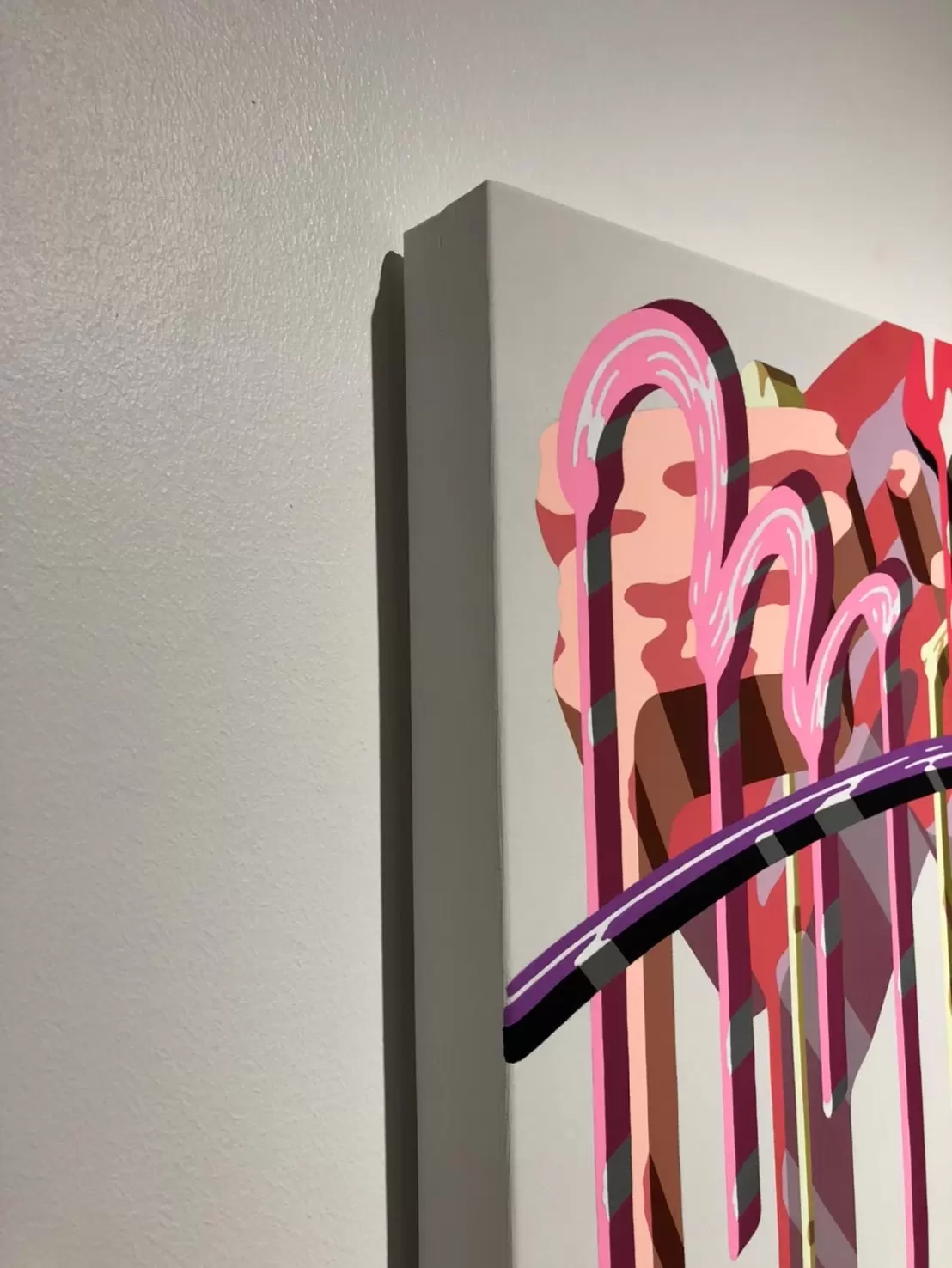 Overlap of paint (droop) by 山口 聡一 | 現代アートの販売・通販