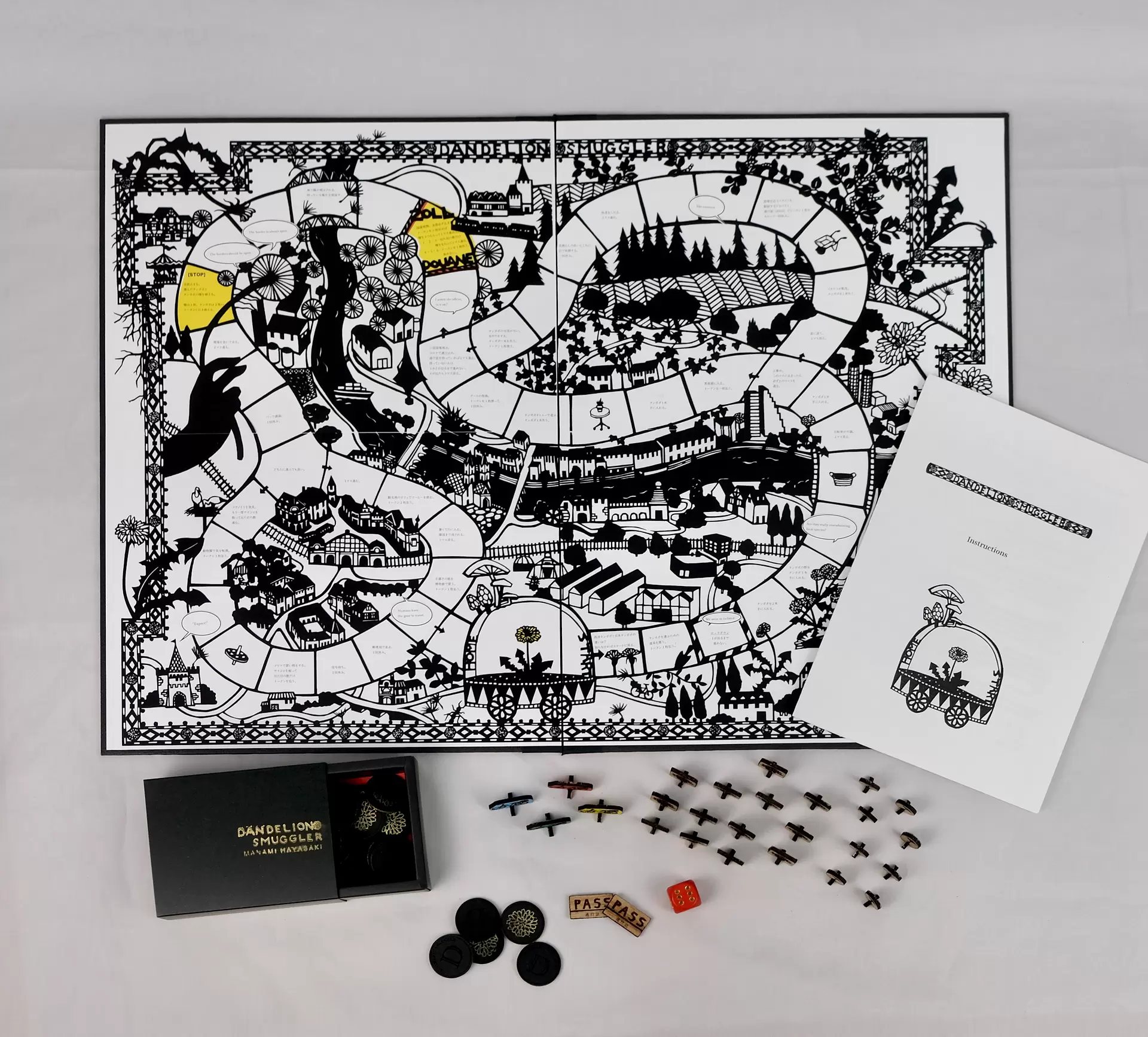 DANDELION SMUGGLER -Board Game- JP Ver.