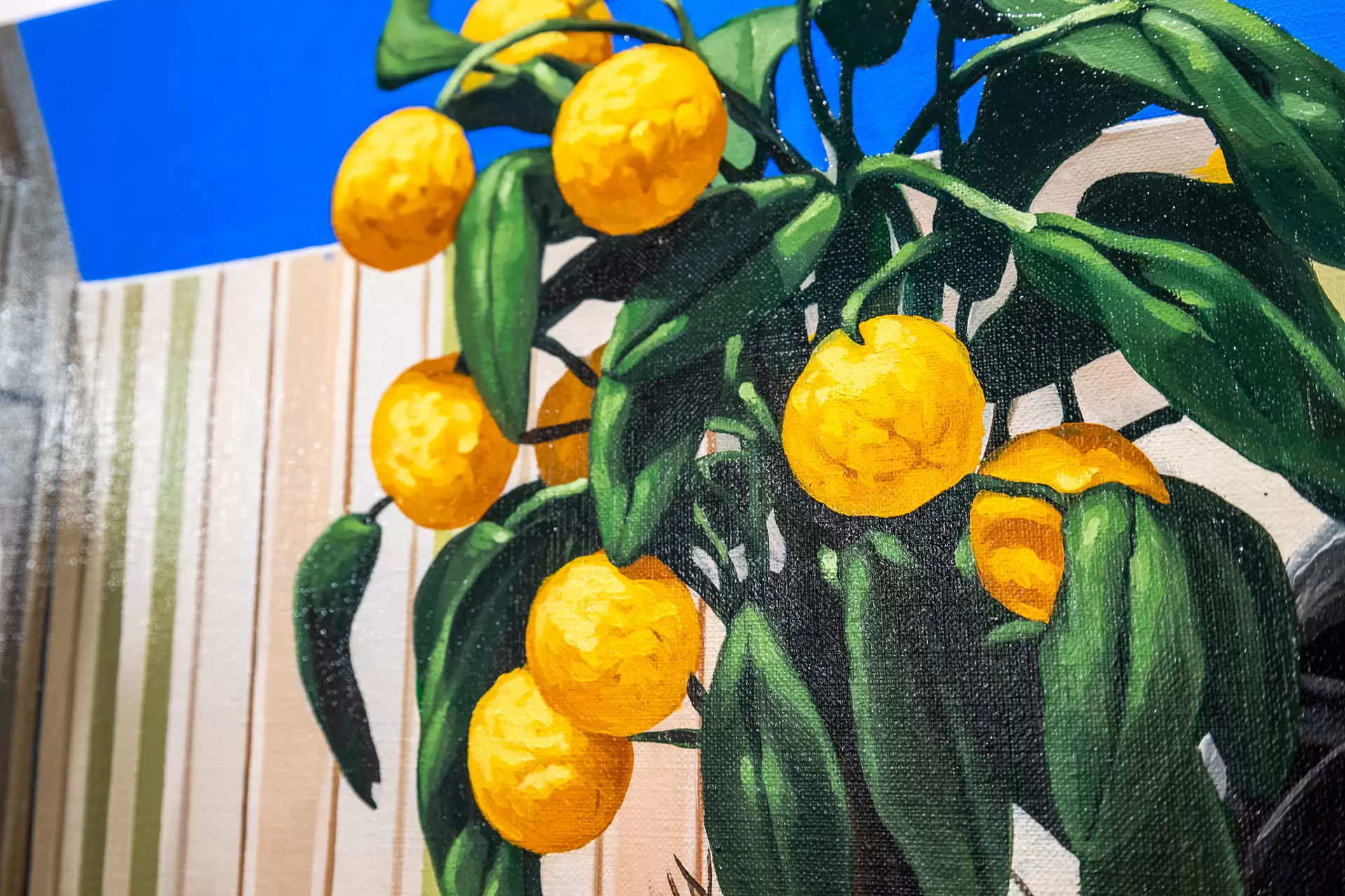 オレンジのある静物 by MOYAN | 現代アートの販売・通販 | ArtSticker
